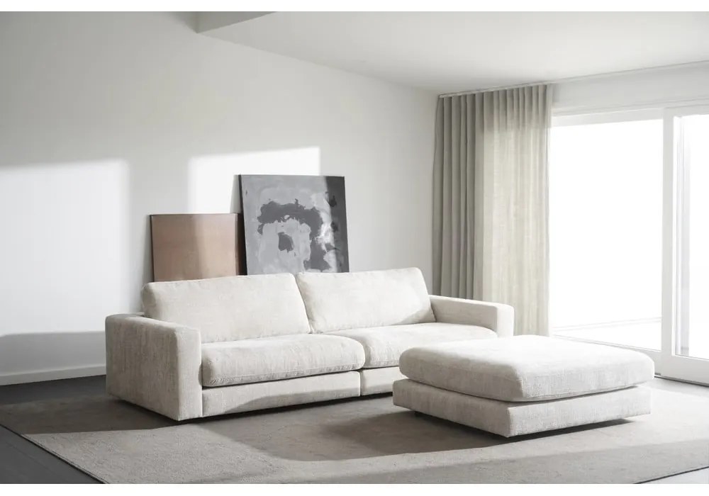 Kremowa sofa 258 cm Duncan – Rowico