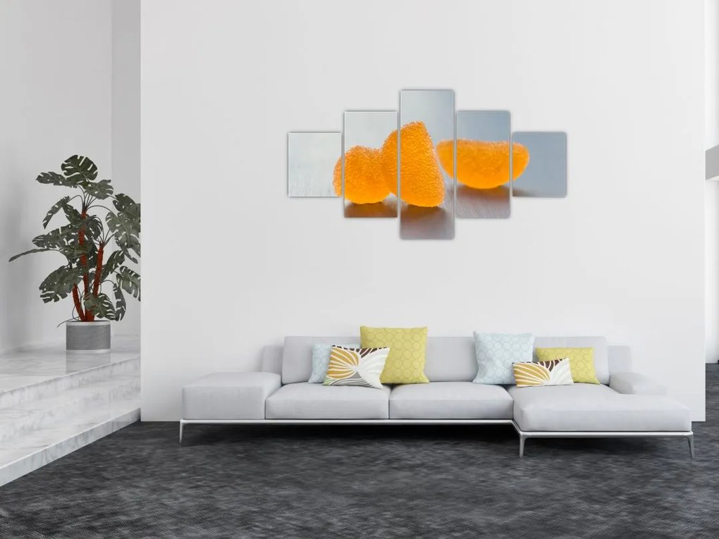 Obraz mandarynek (125x70 cm)