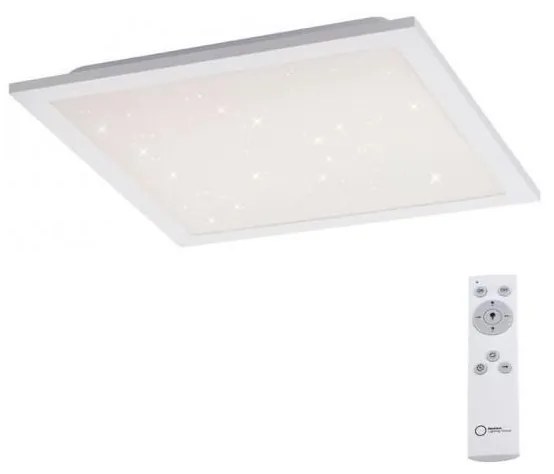 Leuchten Direkt 14760-16 - LED Ściemniana lampa STARRYFLAT LED/20W/230V + pilot