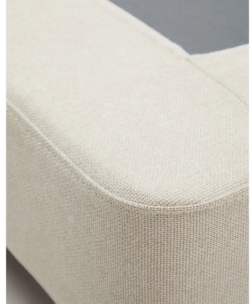 Beżowe tapicerowane łóżko dwuosobowe 160x200 cm Ofelia – Kave Home