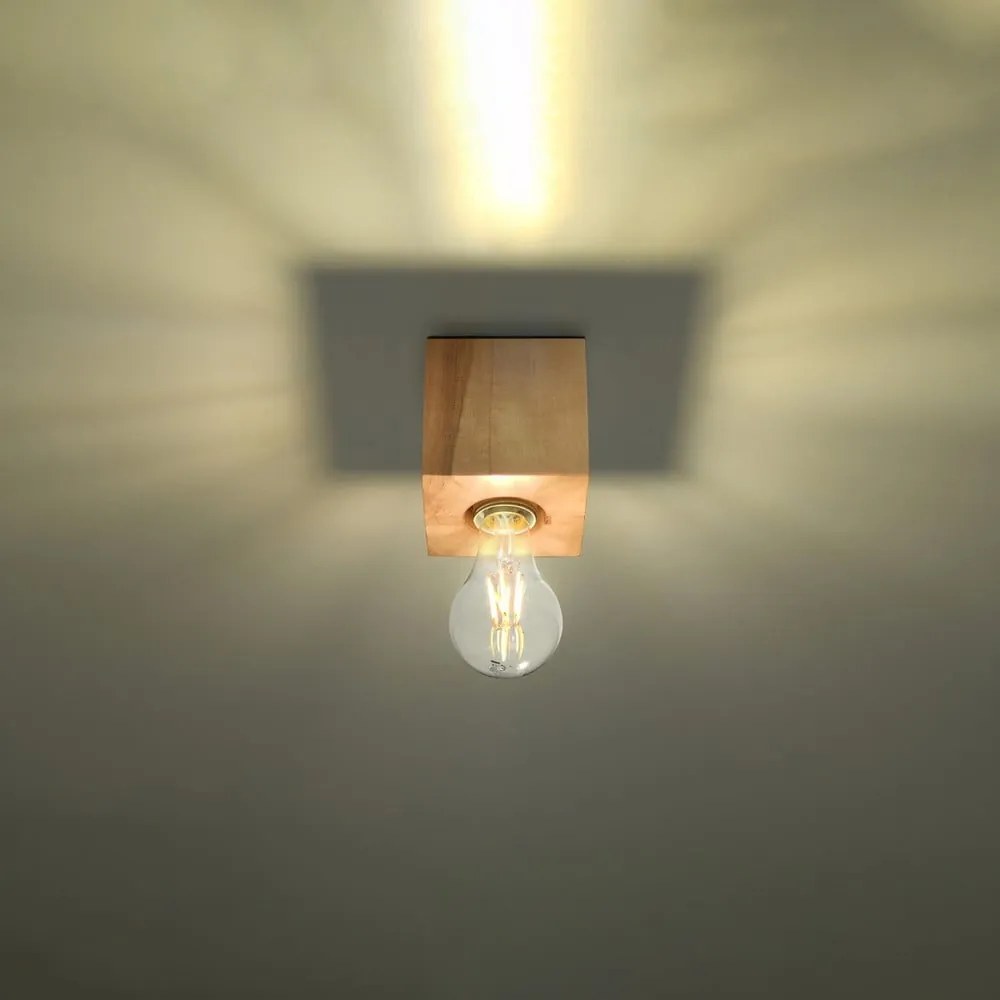Naturalna lampa sufitowa 10x10 cm Gabi – Sollux