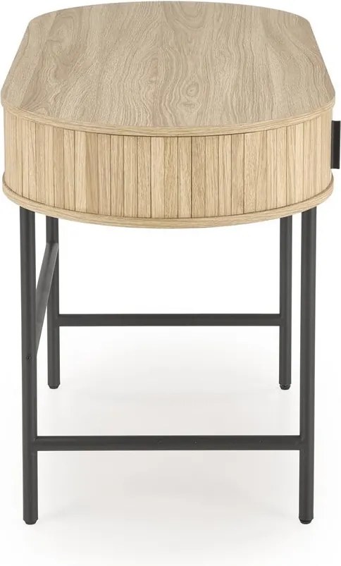 Biurko z owalnym blatem B51 Halmar