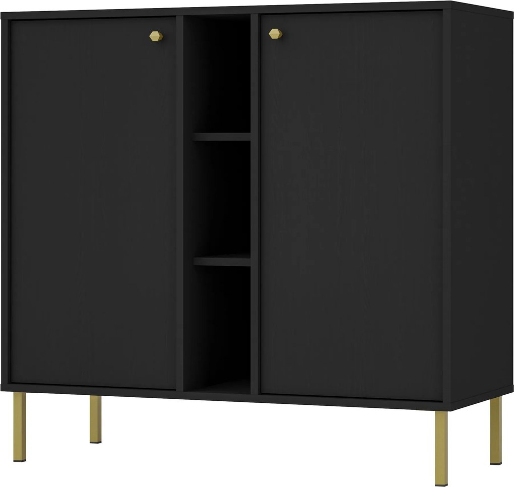 Komoda TORINO 100 cm do Salonu Sypialni Grafit