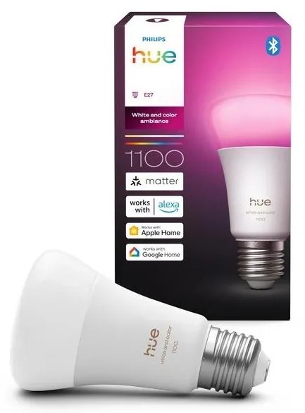 Ściemnialna żarówka LED Philips Hue WACA E27/8,1W/230V 1000-20000K