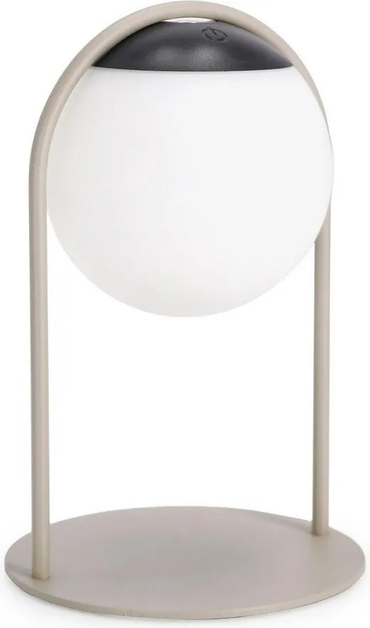 Lampa zewnętrzna stołowa LED ze ściemniaczem na USB ø 13,5 cm Pansy – Bizzotto