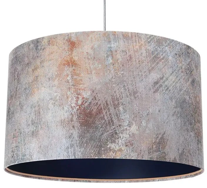 Lampa wisząca okrągła z granatowym środkiem - S357 T5-T49