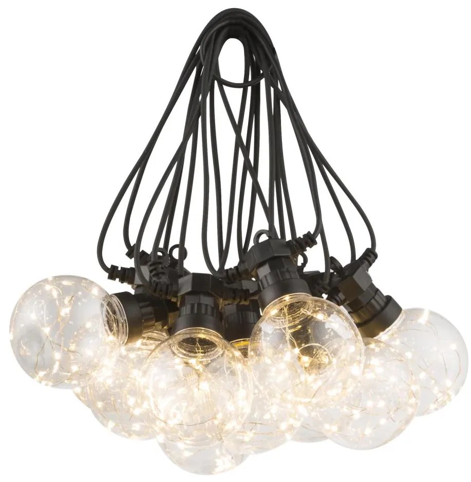Globo 34090N - LED łańcuch dekoracyjny ALMAGA 10xLED/0,27W/230V 7,5 m IP44