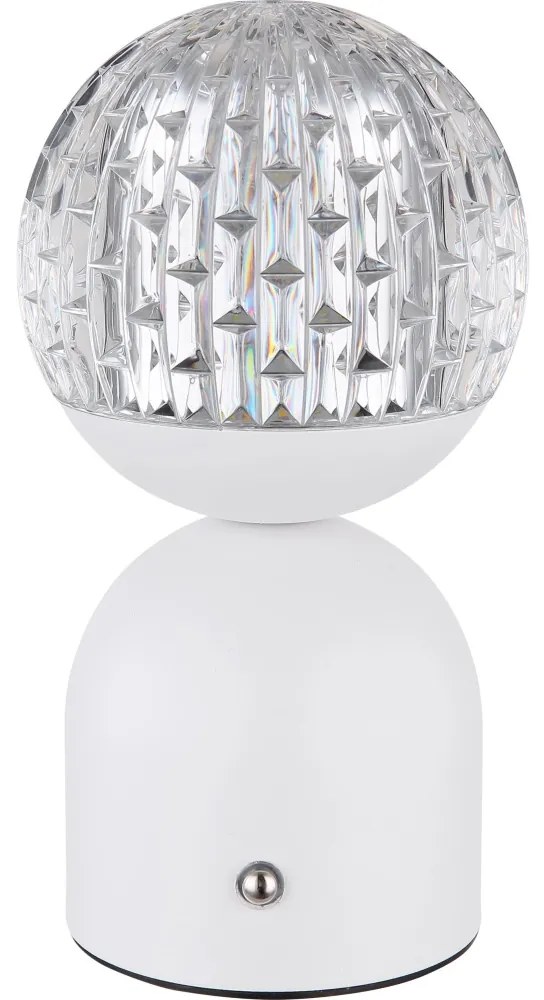 Globo 21007W - LED Ściemnialna dotykowa lampa stołowa JULSY LED/2W/5V biała