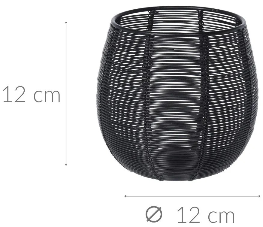 Świecznik na tealight, metalowy