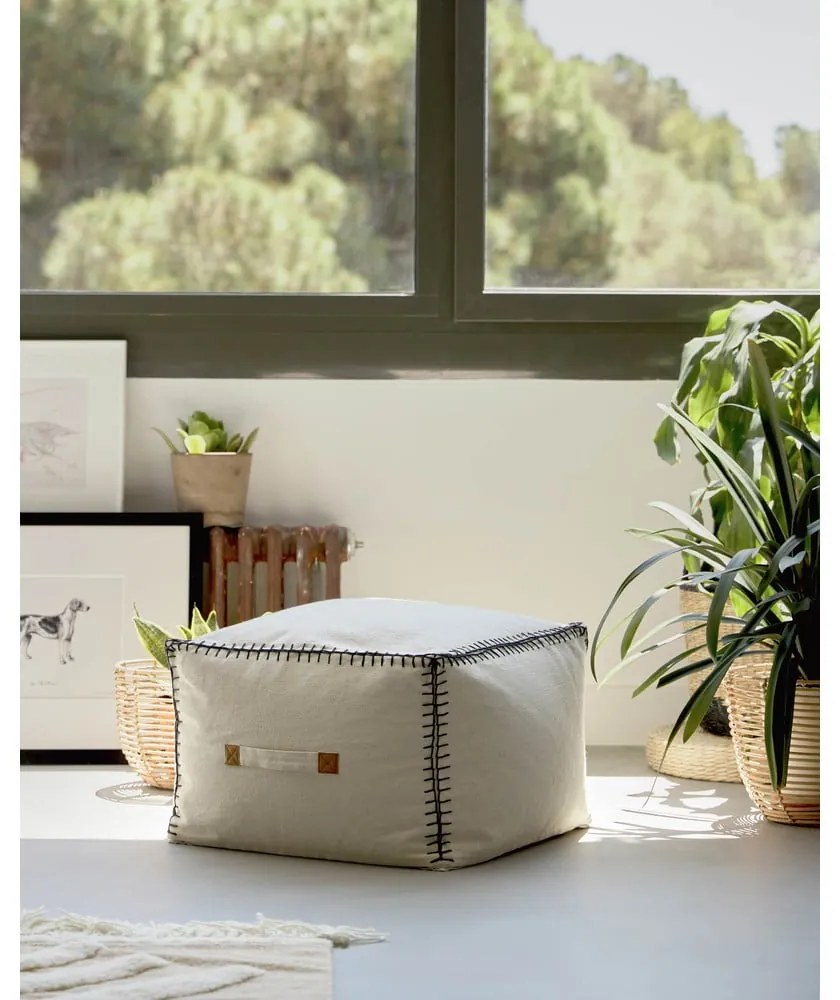 Beżowy puf Anahi – Kave Home