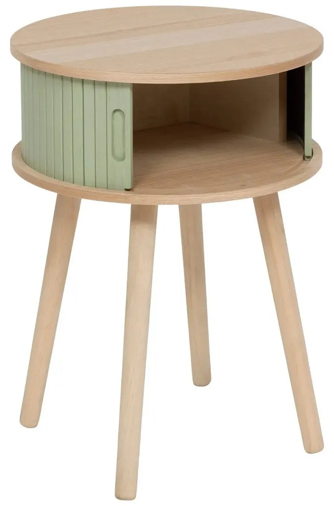 Szafka nocna NYSOS z 2 drzwiczkami, Ø 40 cm