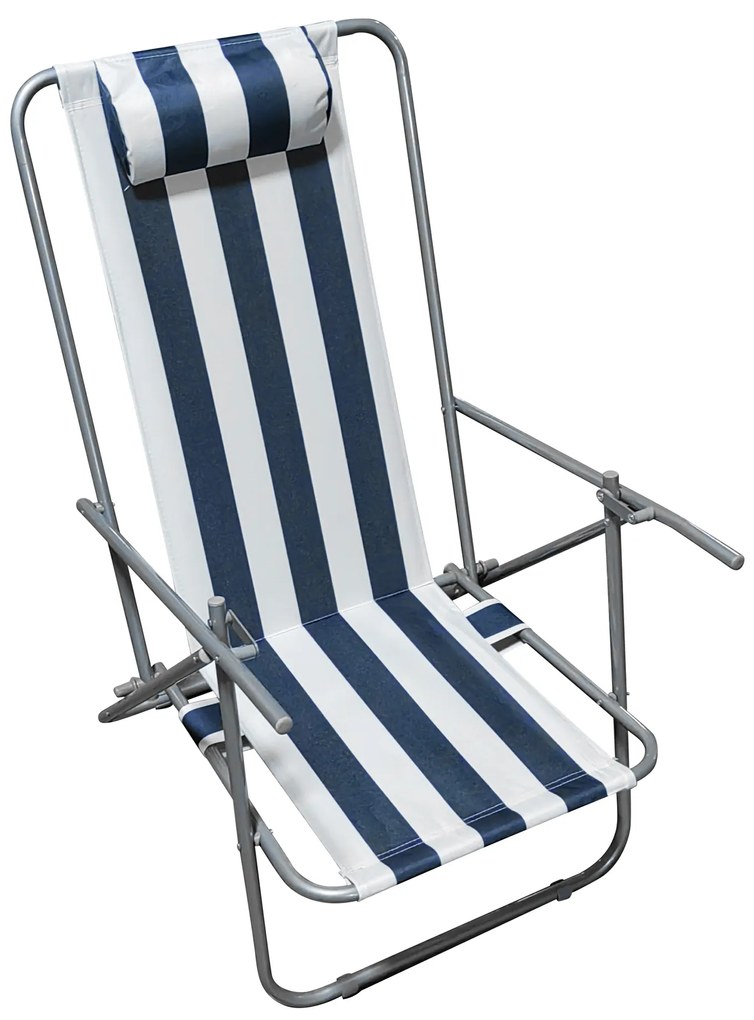 Leżak plażowy Long Granat Patio