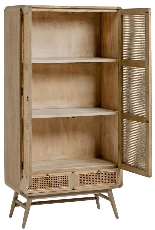 Szafa z litego drewna mindi 90x175 cm Nalu – Kave Home