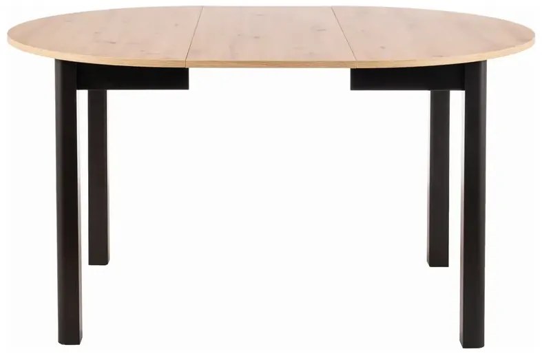 STÓŁ DANTE DĄB ARTISAN / CZARNY MAT FI 102 (102-144) SIGNAL