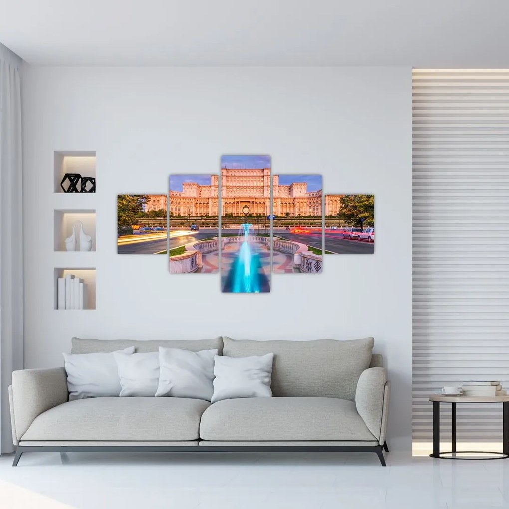 Obraz - Bukareszt, Rumunia (125x70 cm)