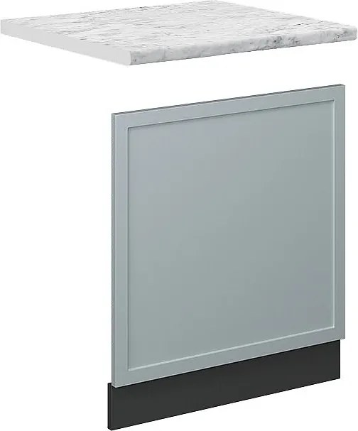 Panel przedni jasnoniebiesko-szary 60x1.6x67.4 fame-line