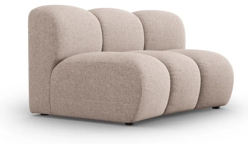 Beżowy moduł sofy (moduł środkowy) Lupine – Micadoni Home
