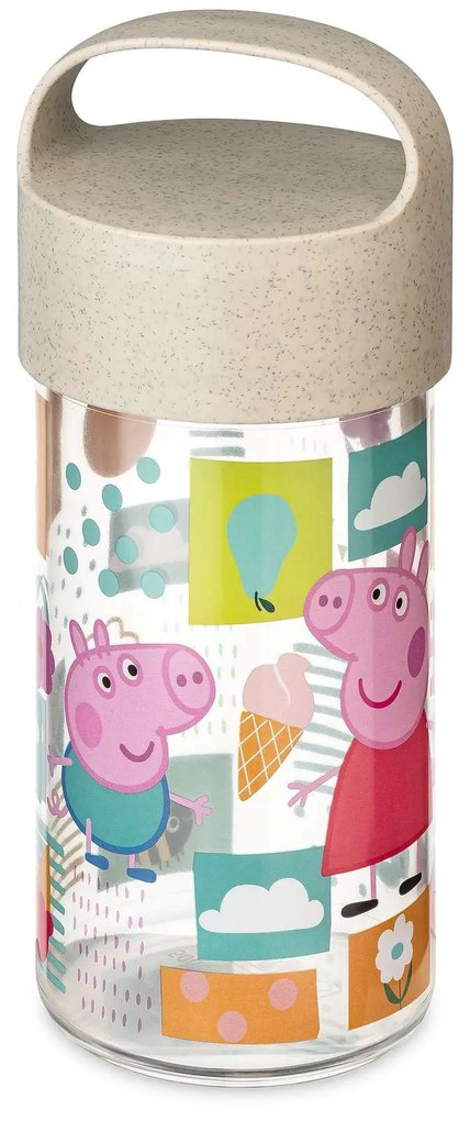 Pojemnik/bidon Buddy Snack Świnka Peppa, 500 ml, KOZIOL