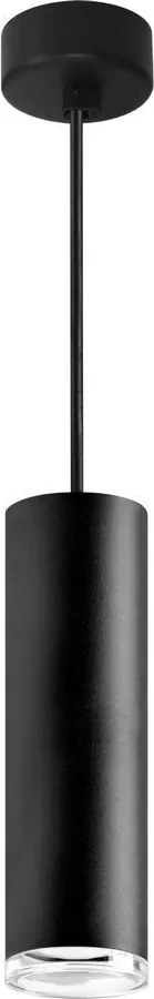 LED RGBW ściemnialny żyrandol łazienkowy na przewodzie TURYN 1xGU10/6W/230V IP44 czarny