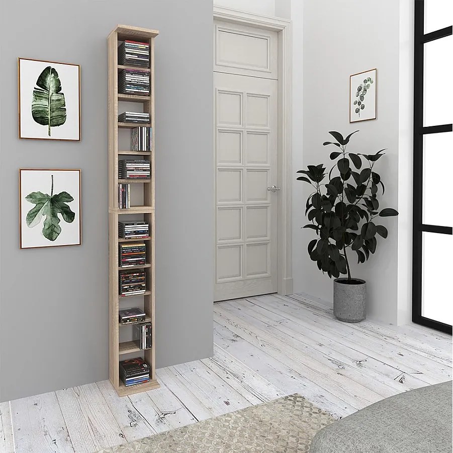 Półka CD sonoma 21x20x183.6