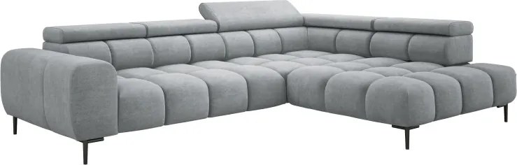 Narożnik PLAZA L Prawostronny w tkaninie CLOUD 81 WERSAL