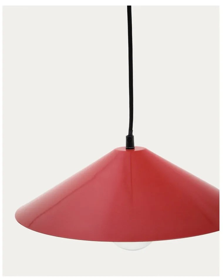 Czerwony kinkiet ø 35 cm Kally – Kave Home