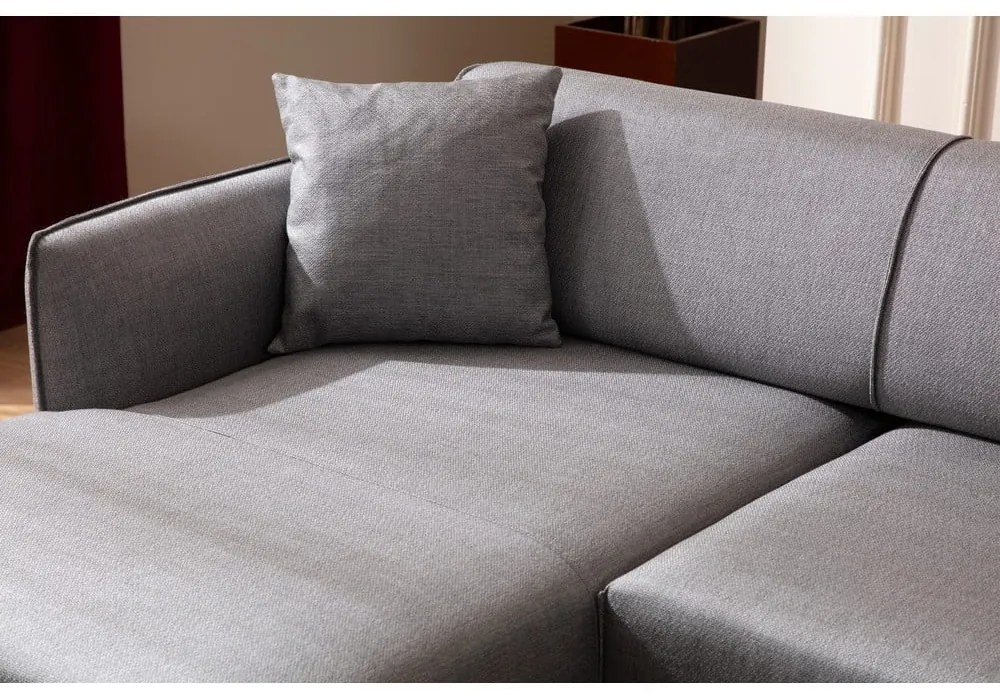 Jasnoszara sofa narożna Belissimo, narożnik lewy – Balcab Home