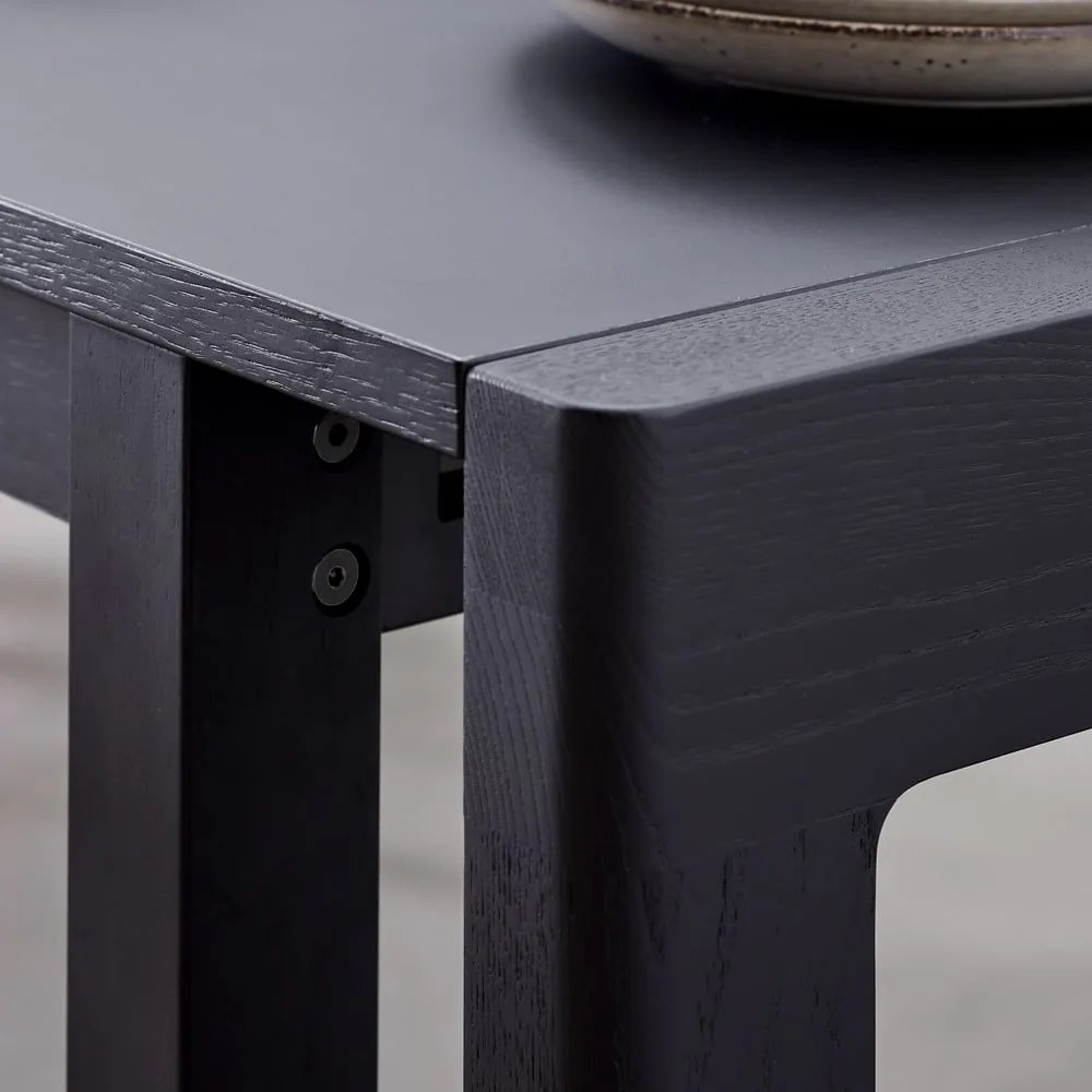 Rozkładany stół z czarnym blatem 96x160 cm Join by Hammel – Hammel Furniture