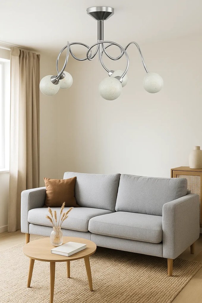 Lampa sufitowa ze szklanymi kloszami Z7-R71