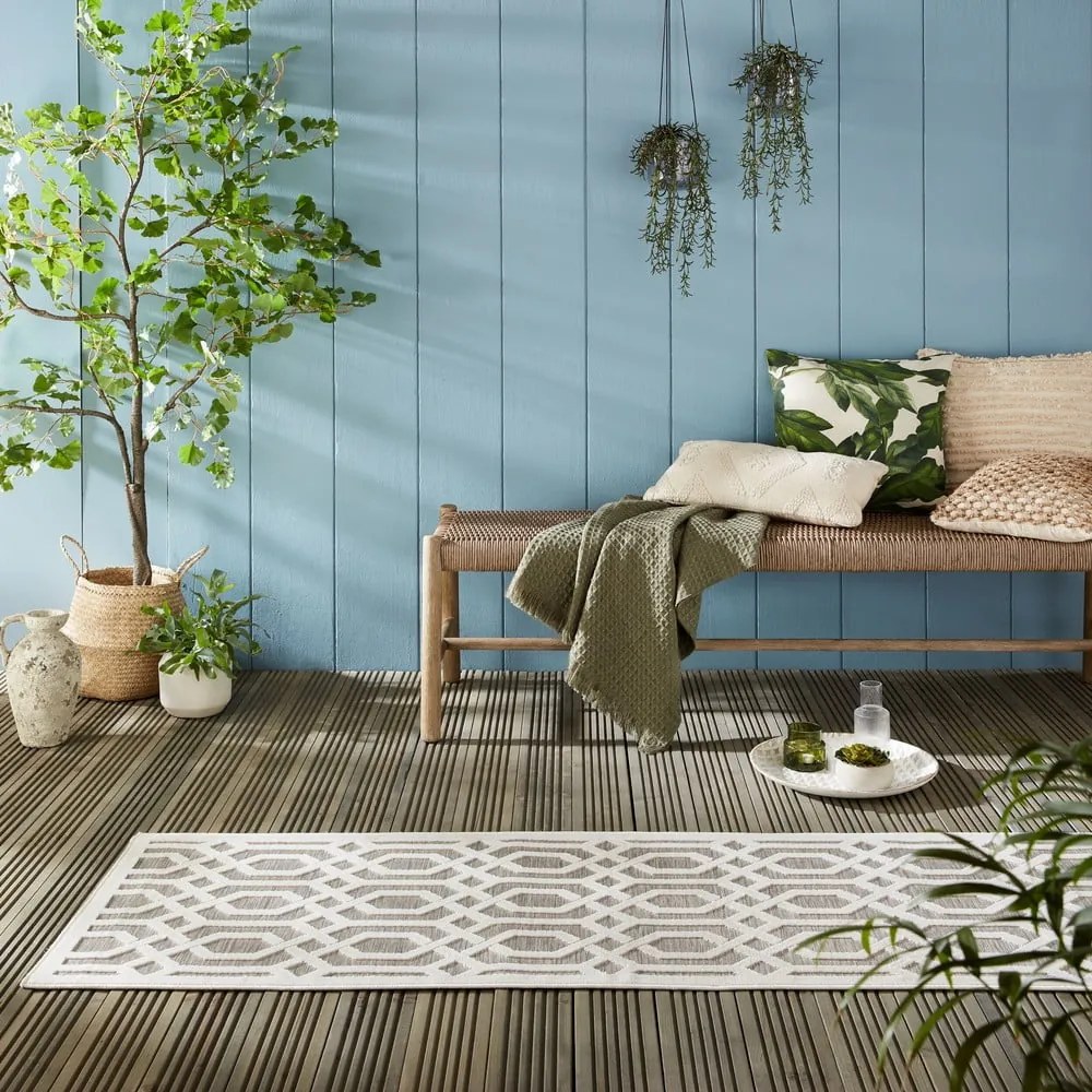 Beżowy chodnik odpowiedni na zewnątrz 230x66 cm Mondo – Flair Rugs