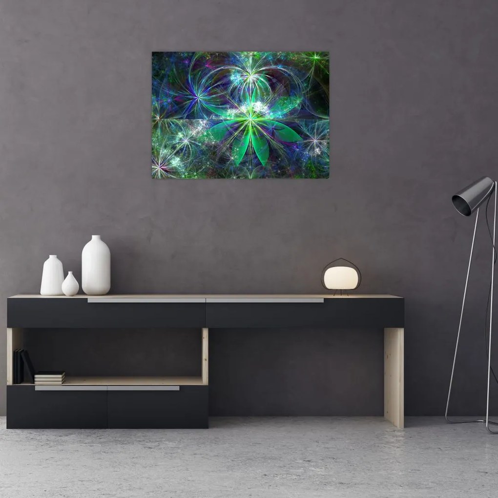 Obraz - Abstrakcyjne kształty geometryczne (70x50 cm)