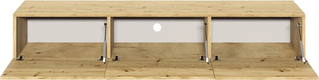 Ścienna szafka pod telewizor Dallas dąb artisan