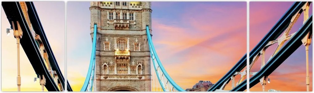 Obraz - Tower Bridge (170x50 cm)