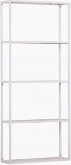 Modułowa Półka Ścienna 60x140 Cm Ze Stali Thura Gardenia Biel - Sklum