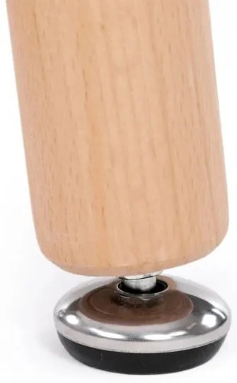 PROMOCJA Czarne stoły jadalniane BERGEN 120x80 cm II. jakość