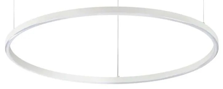 Ideal Lux - Lampa wisząca LED na lince ORACLE SLIM LED/37W/230V 2700K śr. 70 cm biała