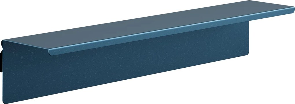 Metalowa półka ścienna Modern Joanne 70 cm, kolor granatowy