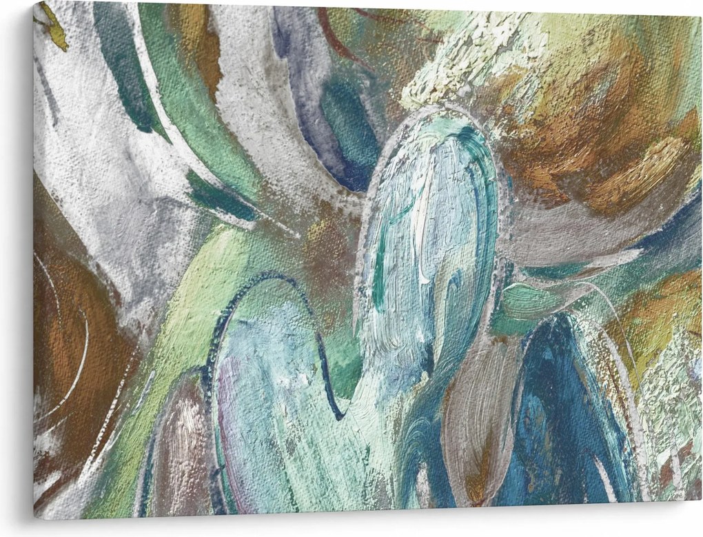 Obraz - Abstrakcyjny obraz postaci (70x50 cm)