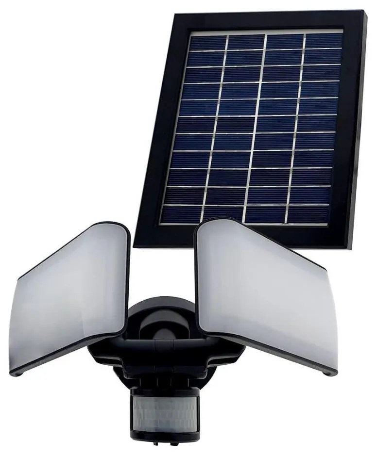 LED Zewnętrzny solarny reflektor z czujnikiem LED/20W/5,5V IP44