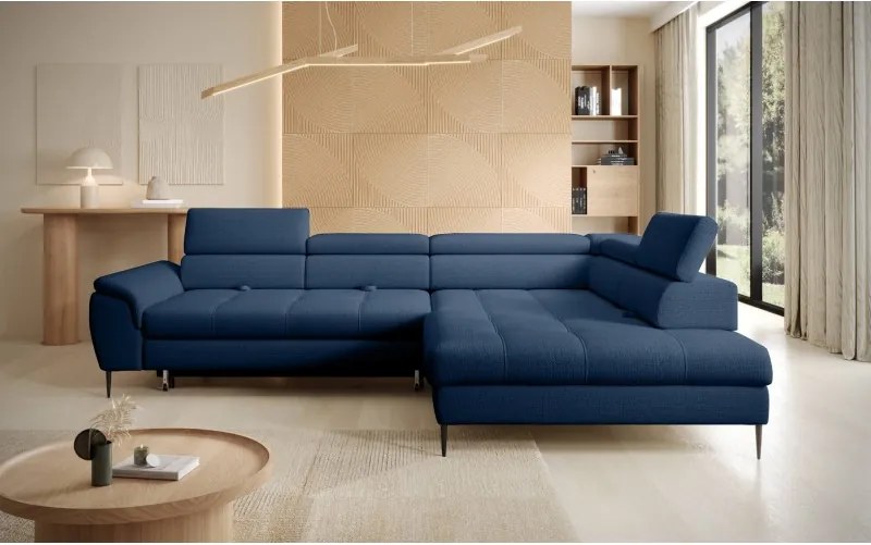 Narożnik EMPOLI L Prawostronny z funkcją spania Prawostronny w ktaninie ARAGON 79 WERSAL