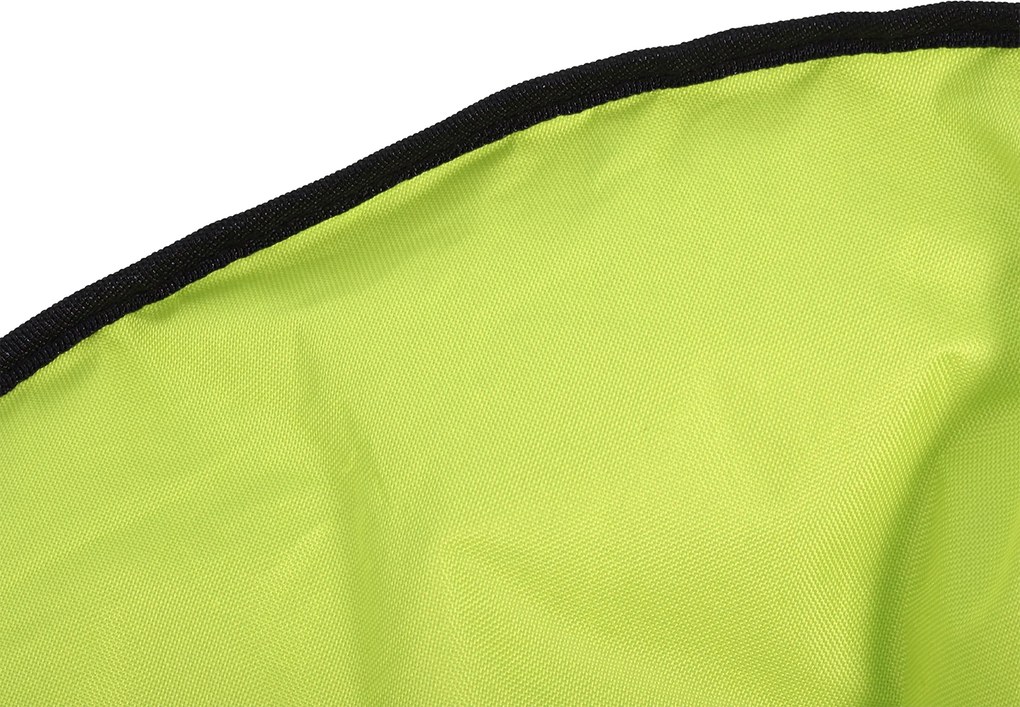 Outsunny Składany Fotel, Fotel Kempingowy, Fotel Ogrodowy, Fotel Obity, Metal + Materiał Oxford, 80 x 80 x 75 cm, Kolor Żółty