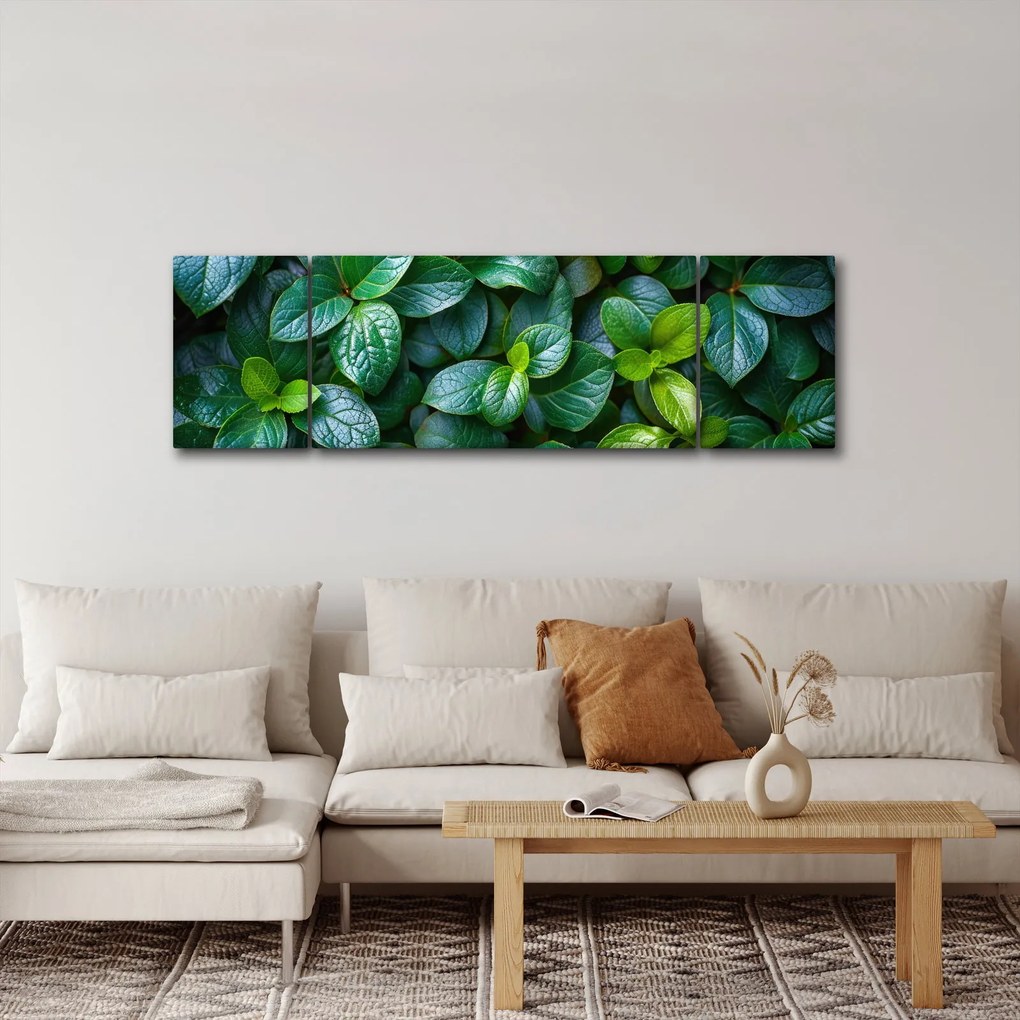 Obraz - Rośliny zielone (170x50 cm)