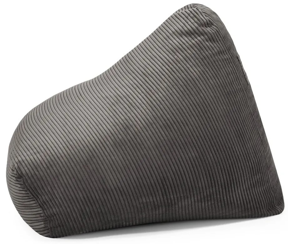 Niebieski sztruksowy dziecięcy worek do siedzenia Snug 80 – SLOWDOWN
