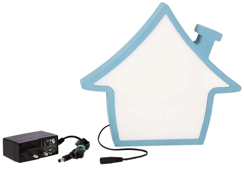 Niebieska lampka dziecięca House – Candellux Lighting