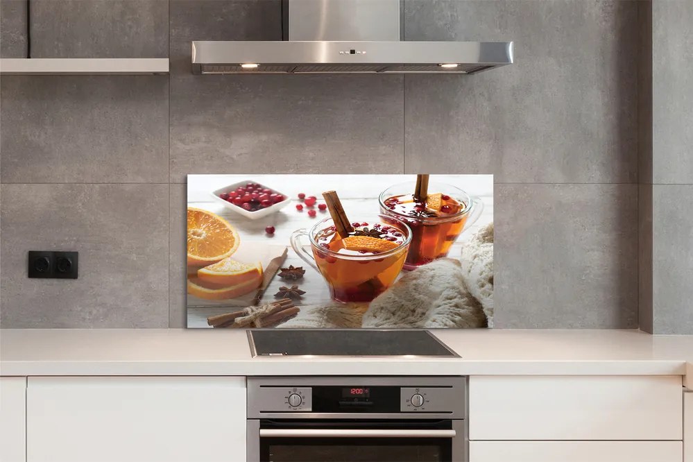 Panel nad Blat Kuchenny Zimowa Herbata w Kubku