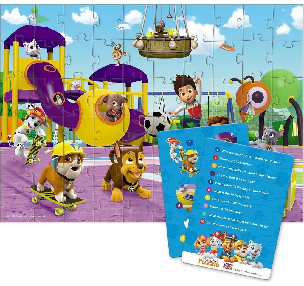 Dodo Puzzle Paw Patrol: Na spacerze, 60 elementów