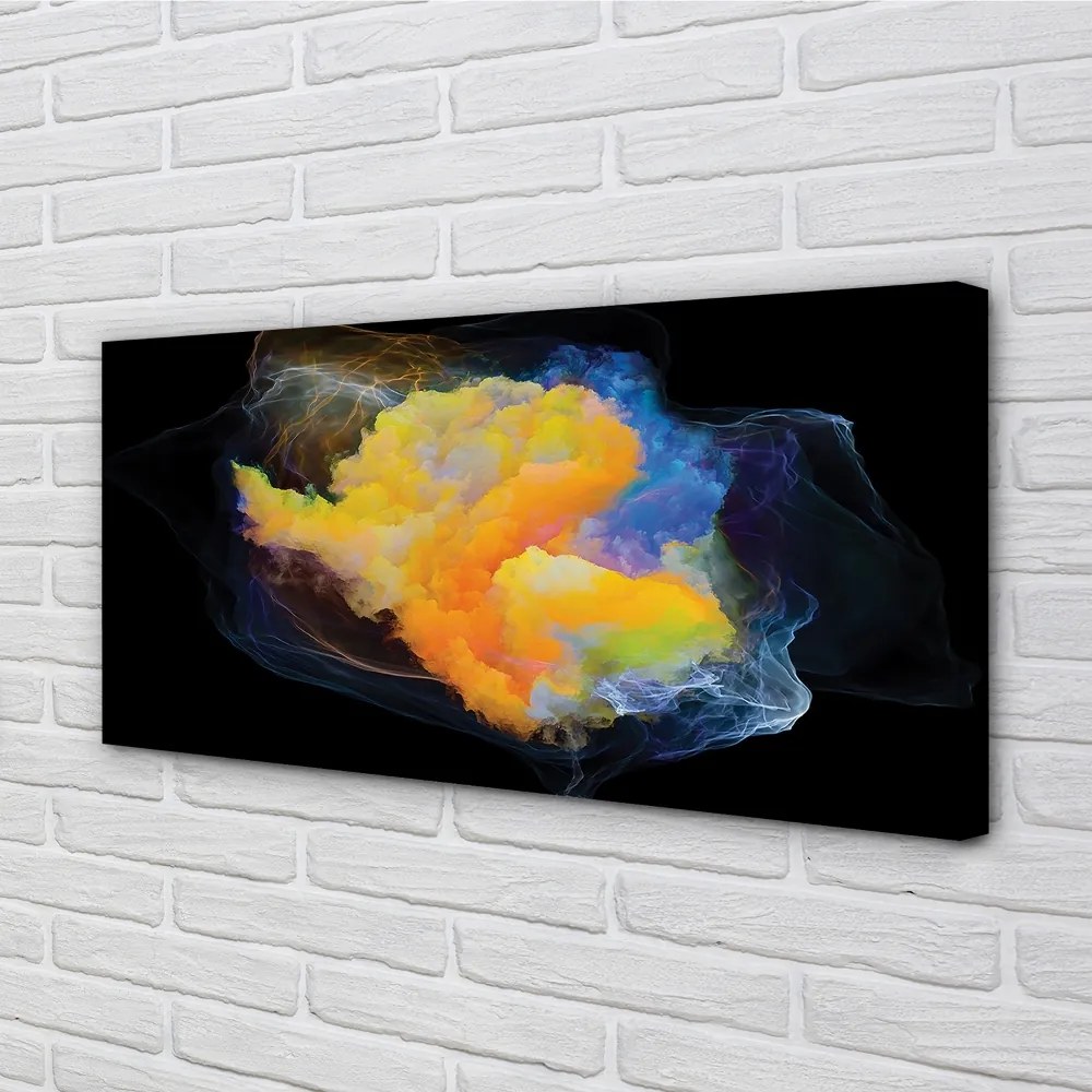 Zdjęcie na płótnie Feeria Kolorowych Fraktali