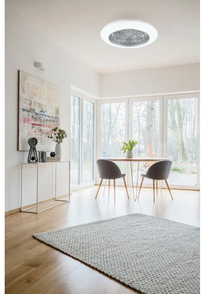 Biała lampa sufitowa LED Stralsund – Trio