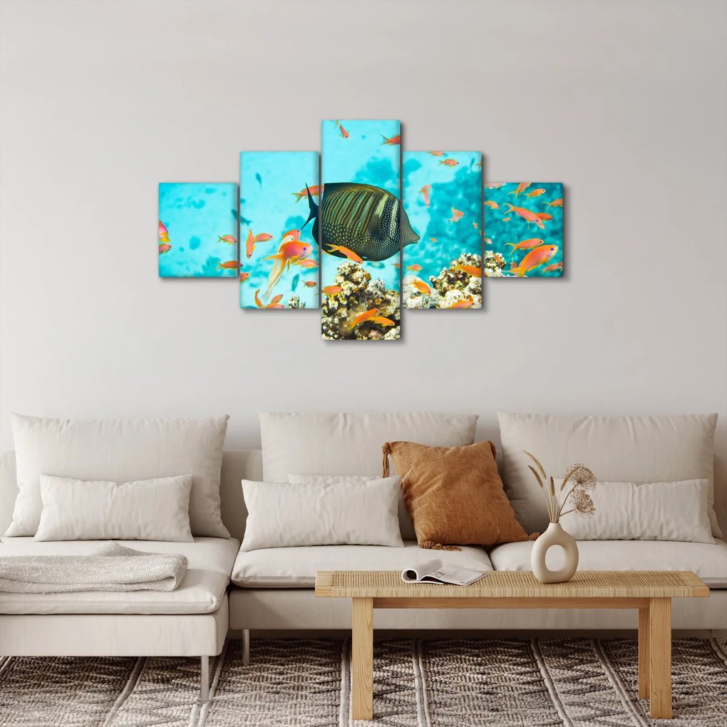 Obraz podwodnego świata (125x70 cm)