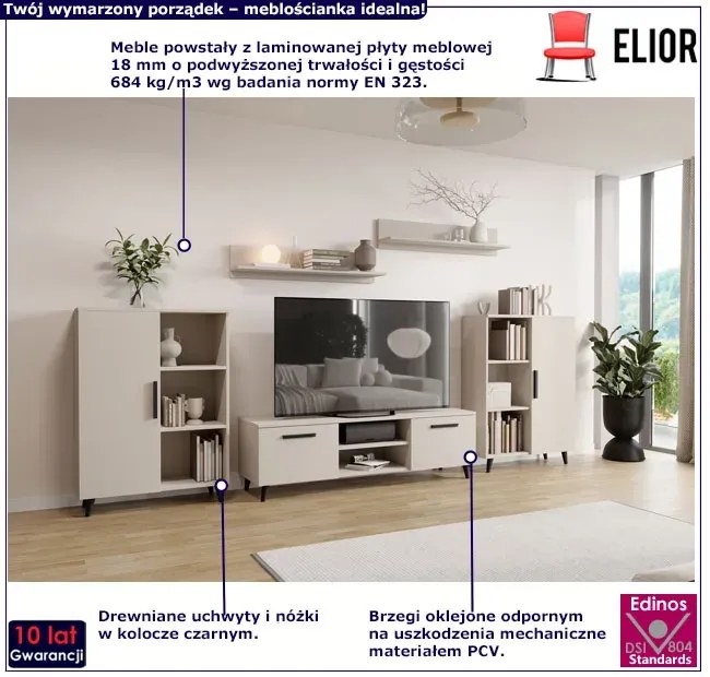 Zestaw mebli w kolorze kaszmir G3-F29